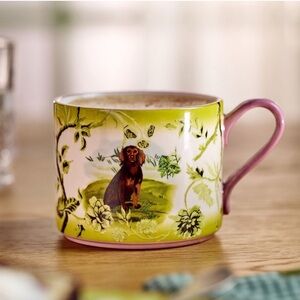 Anthropologie NWT Pointer Portobello Stoneware Mug